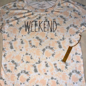 NWT Rae‎ Dunn WEEKEND Top